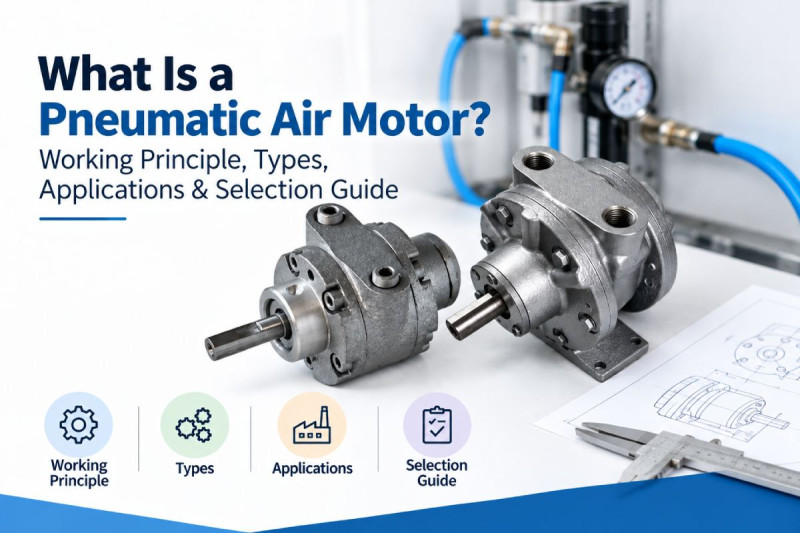 What Is a Pneumatic Air Motor? Working Principle, Types, Applications & Selection Guide