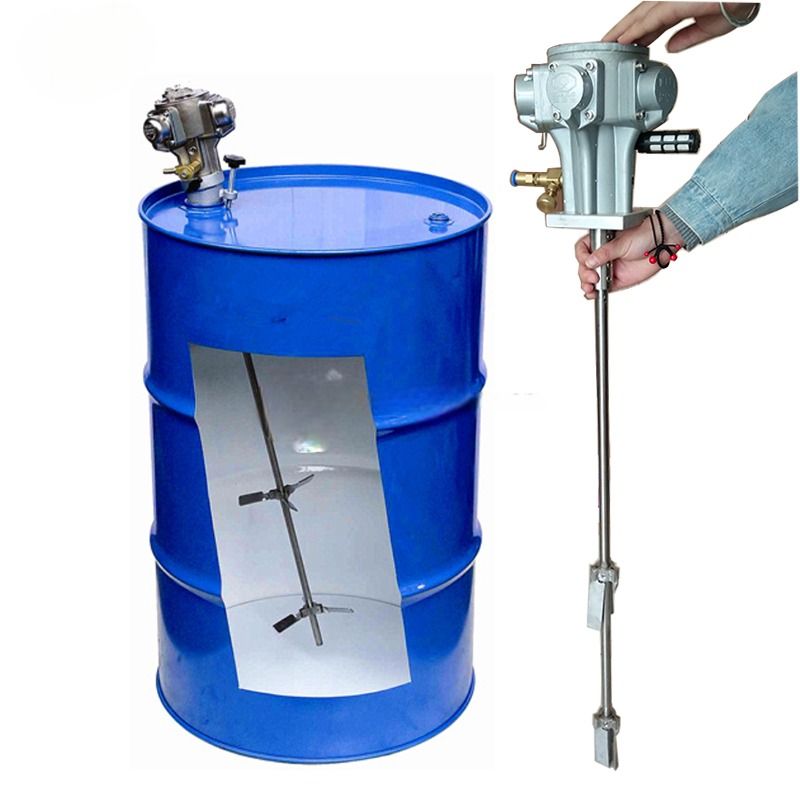 SAN AIR Pneumatic Stirrer Closed Drum Stand - CDSADD